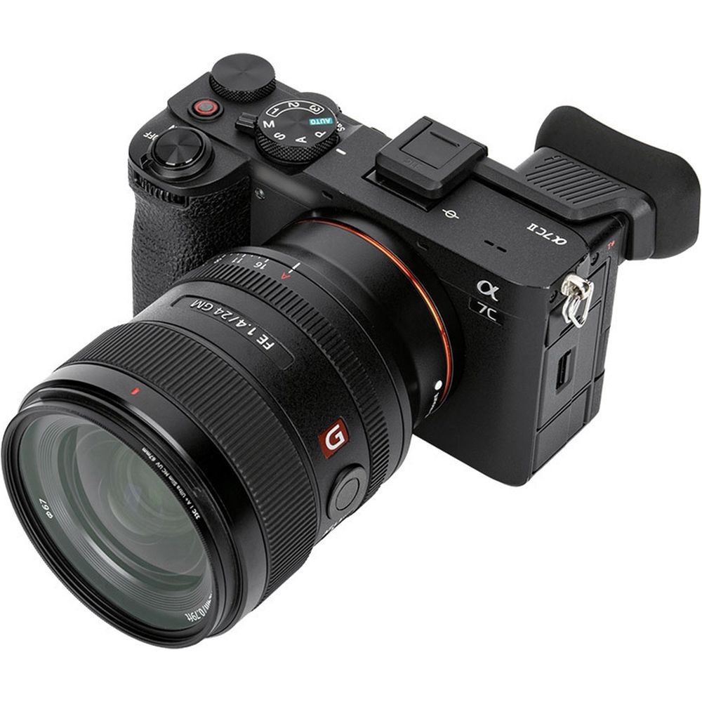 JJC Long Camera Eyecup for Sony A7C II and A7CR