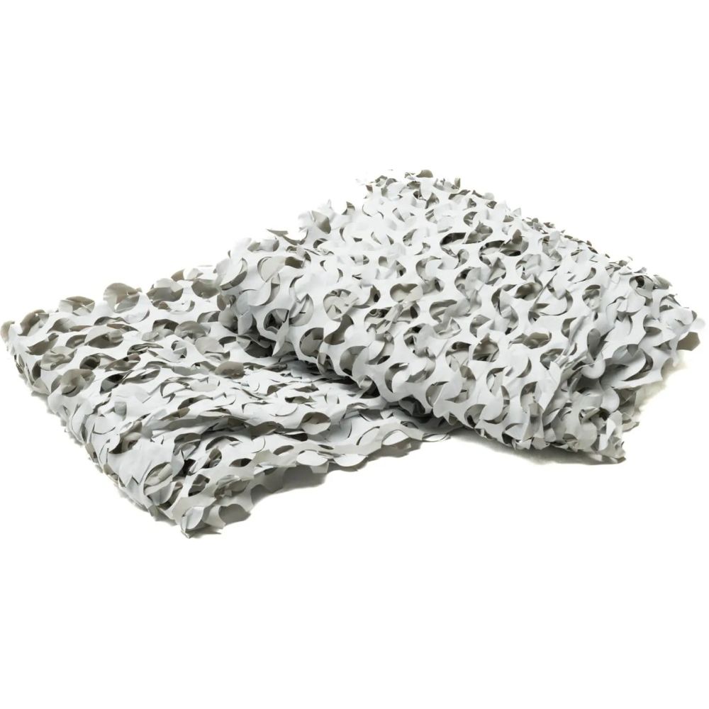 Buteo Photo Gear 3D Leafs Camouflage Net Snow 2.4x3 m
