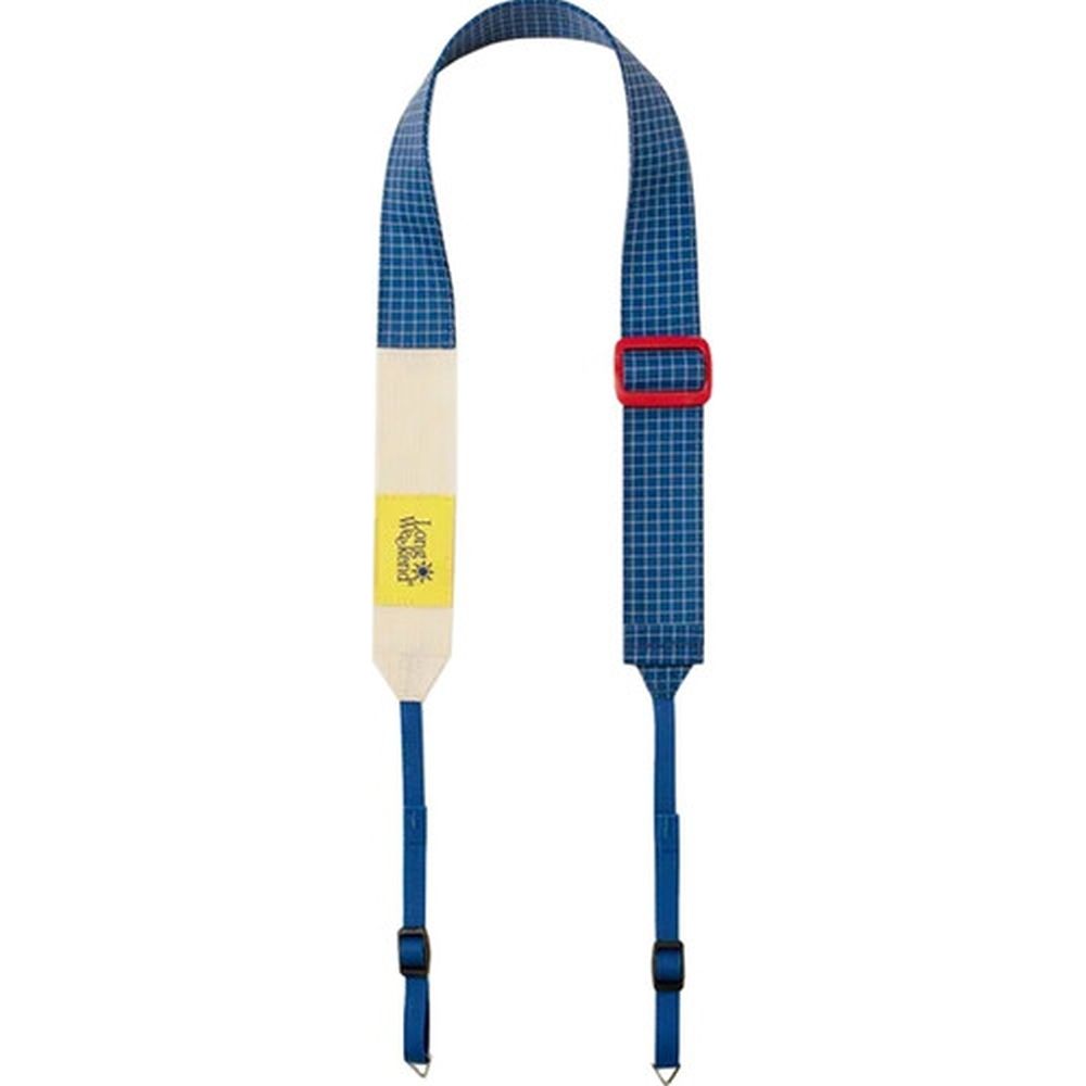 Long Weekend Adjustable Camera Neck Strap Cream Multicolor