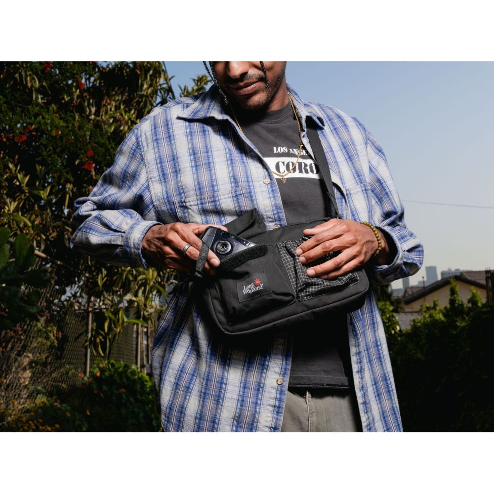 Long Weekend Camera Wrist Strap Black