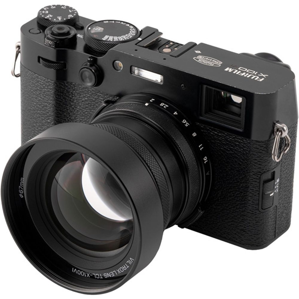 Viltrox TCL-X100VI tele conversion lens Fujifilm X100VI Black