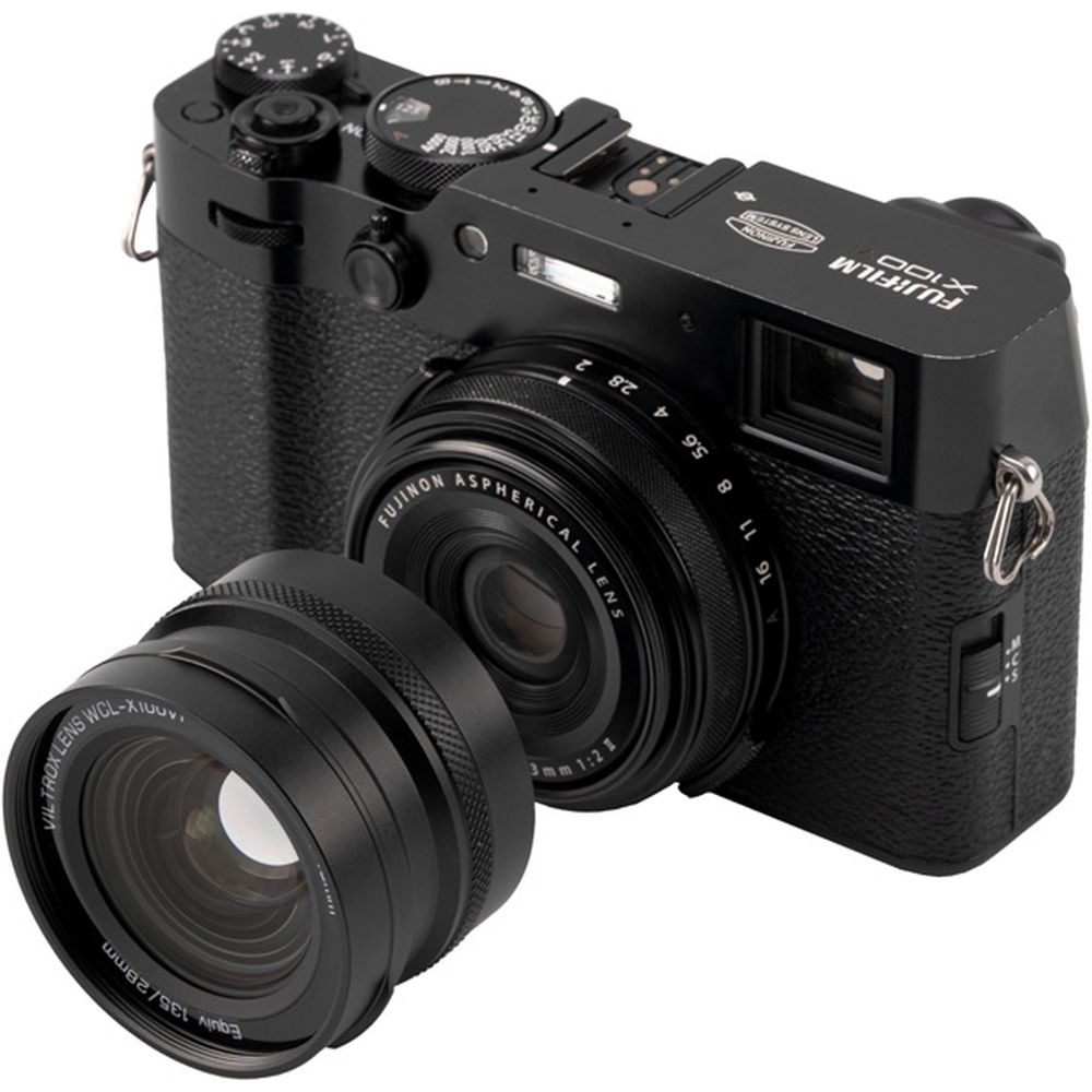 Viltrox WCL-X100VI wide conversion lens Fujifilm X100VI Black