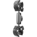 Telesin Dual Crab Claw Clamp Mount - aluminium