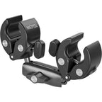 Telesin Dual Crab Claw Clamp Mount - aluminium