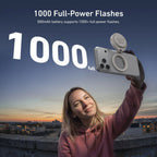 Telesin Magnetic Flash & Ring Light MagSafe - Titanium