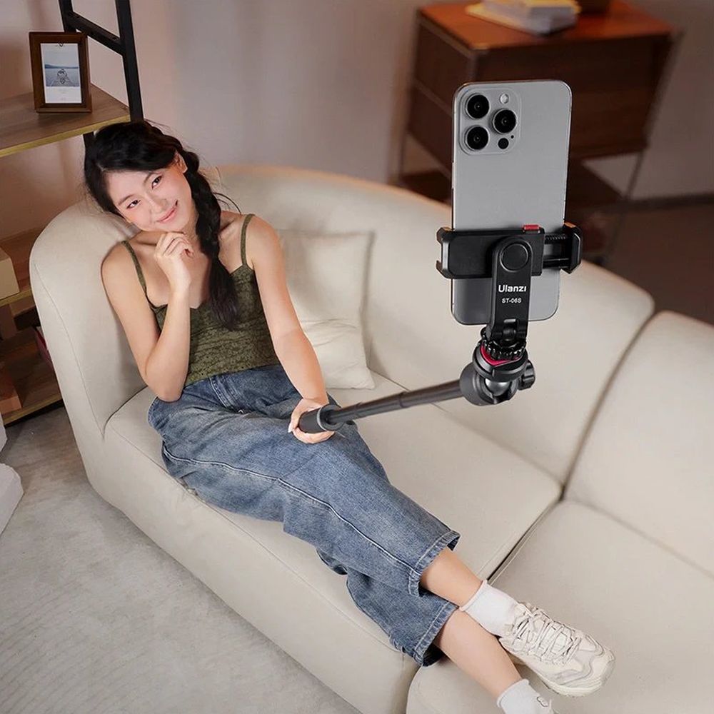 Ulanzi TT24 Auto-Open Selfie Stick Tripod with CKA Ball Head