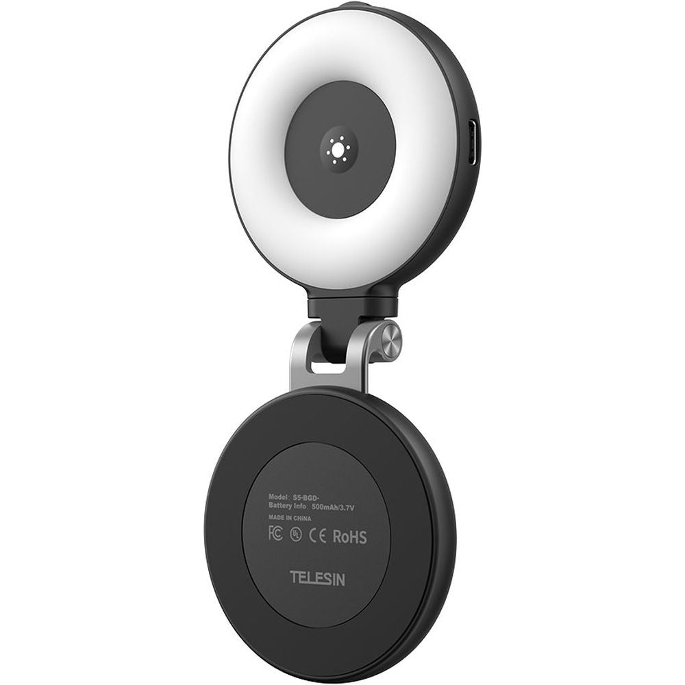 Telesin C03 Selfie Light MagSafe rotatable + mirror - black