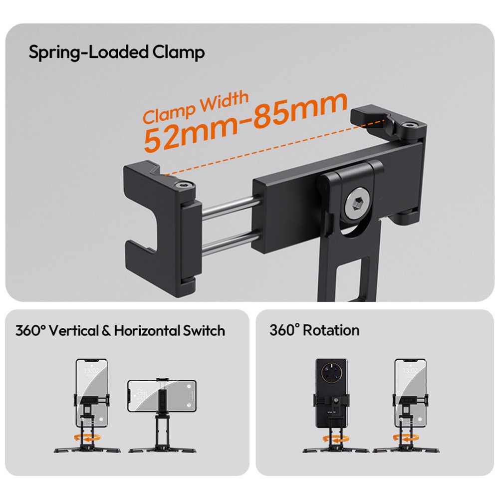 Ulanzi SK29 5-in-1 Phone Holder / Mini Tripod with Clamp
