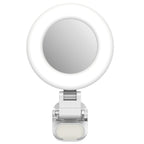 Telesin Mini Selfie Ring Light with Smartphone Clip - White
