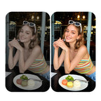 Telesin Mini Selfie Ring Light with Smartphone Clip - White