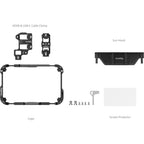 SmallRig 5708 Monitor Cage Kit for Atomos Ninja TX