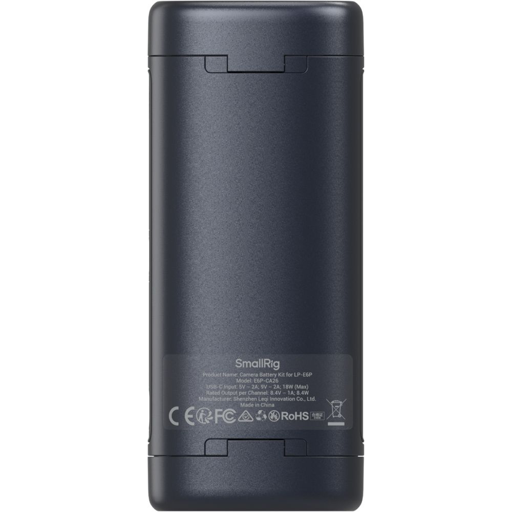SmallRig 5105 Portable Charger Case for LP-E6P Camera Batteries