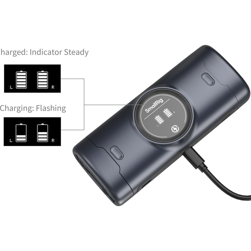 SmallRig 5106 Portable Charger Case for NP-FZ100 Camera Batteries