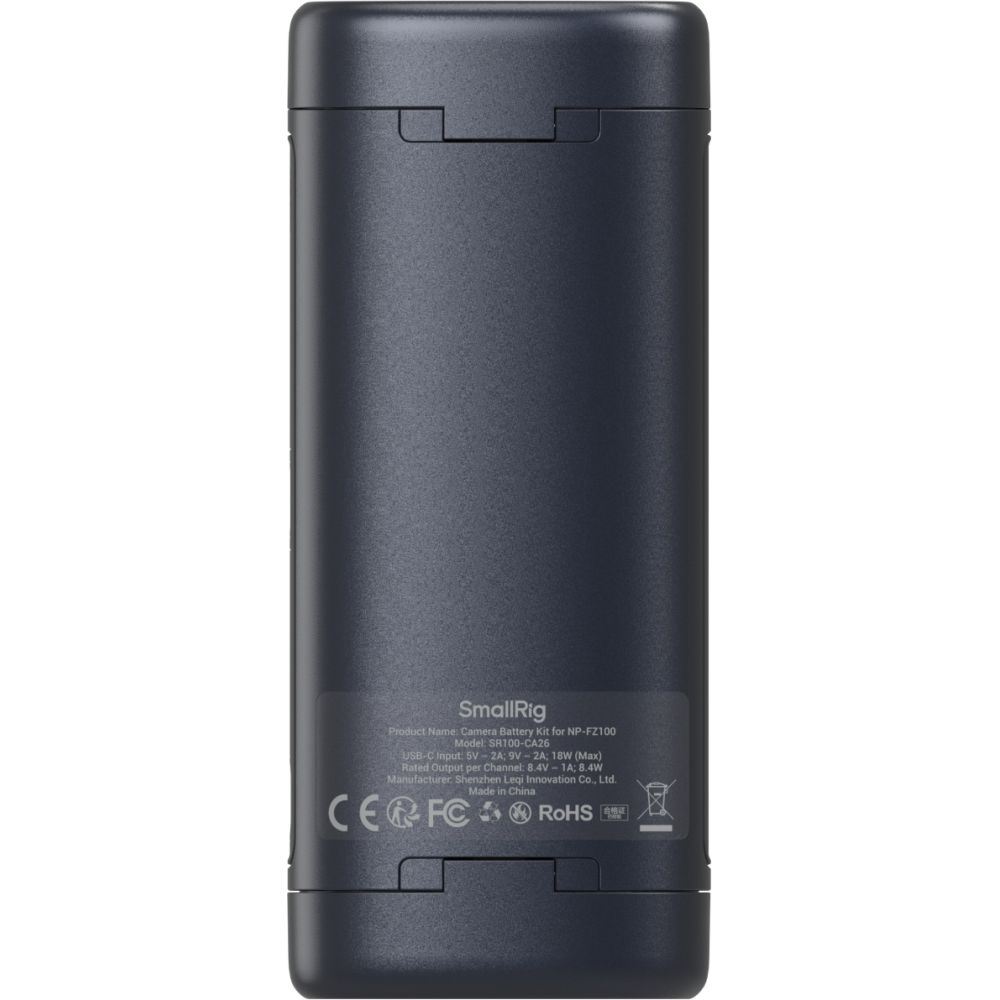 SmallRig 5106 Portable Charger Case for NP-FZ100 Camera Batteries