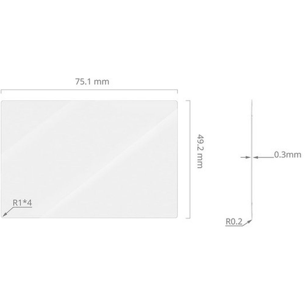 SmallRig 5806 Screen Protector for Canon PowerShot V1 / G7X III