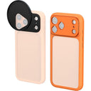 SmallRig 5792 FilMov Lightweight Photography Bumper Case for iPhone 17 Pro, Orange