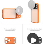 SmallRig 5792 FilMov Lightweight Photography Bumper Case for iPhone 17 Pro, Orange