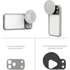 SmallRig 5794 FilMov Lightweight Photography Bumper Case for iPhone 17 Pro Max, Gray