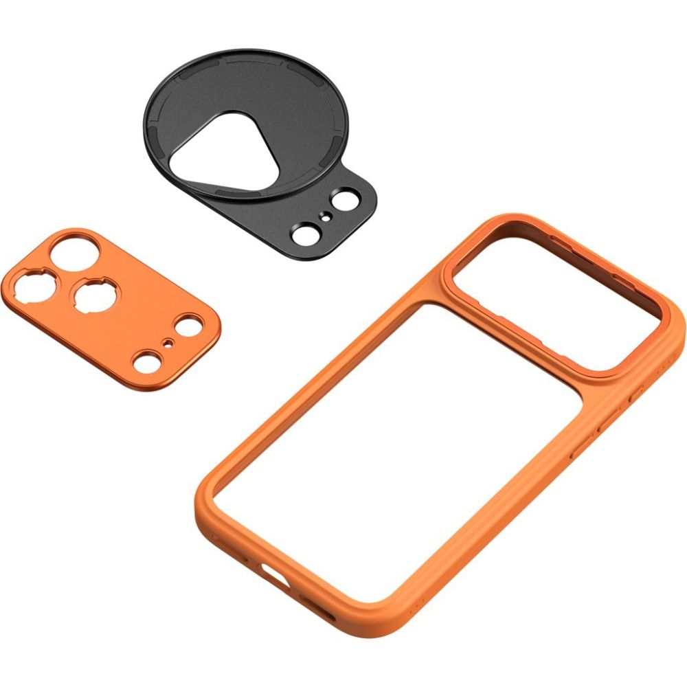 SmallRig 5795 FilMov Lightweight Photography Bumper Case for iPhone 17 Pro Max, Orange