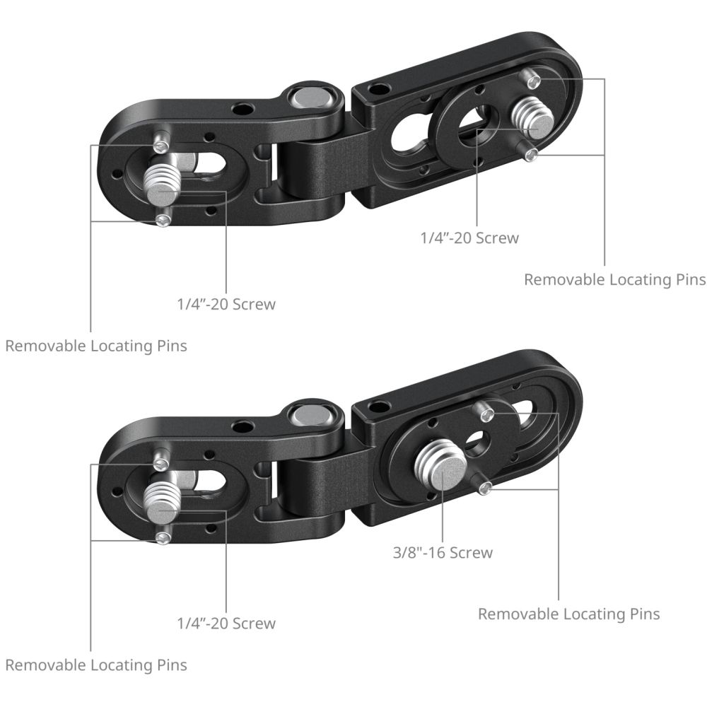 SmallRig MD5712 Foldable mini L-Shaped Mount Plate