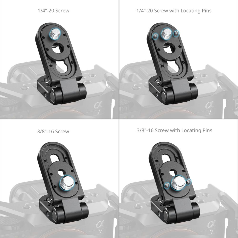 SmallRig MD5712 Foldable mini L-Shaped Mount Plate
