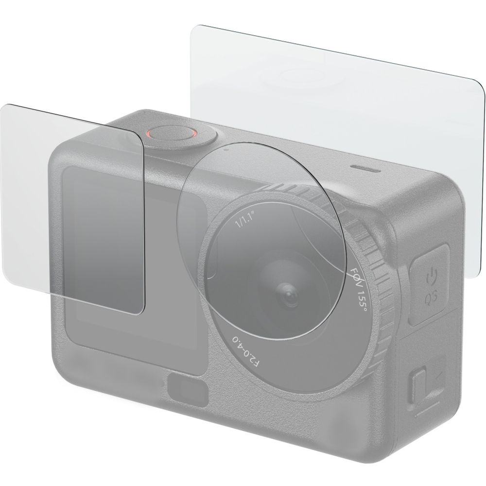 SmallRig 5892 Tempered Glass Screen Protector Kit for DJI Osmo Action 6