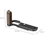 SmallRig 4784C Wooden L-shaped Grip for Fujifilm X-T50 (Black)