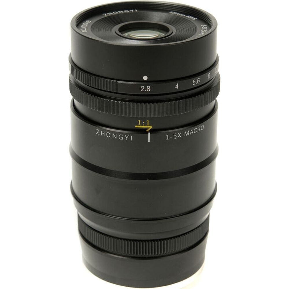 Zhongyi Mitakon 55mm f/2.8 1-5x Macro Fuji GFX