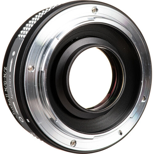 Zhongyi Mitakon Lens Turbo Mark II Adapter 0.726x – Nikon F to Nikon Z