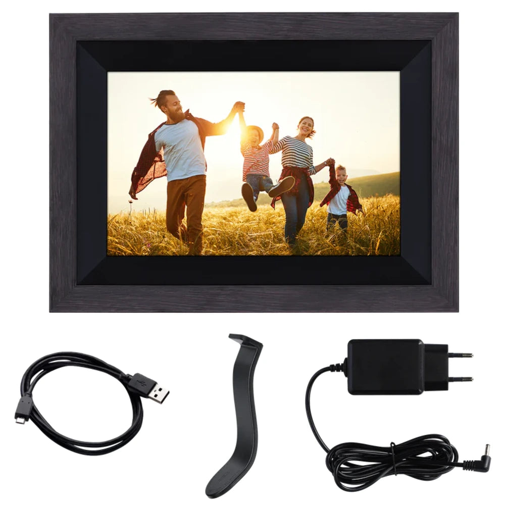 Rollei Smart Frame WiFi 105 Wooden Bl