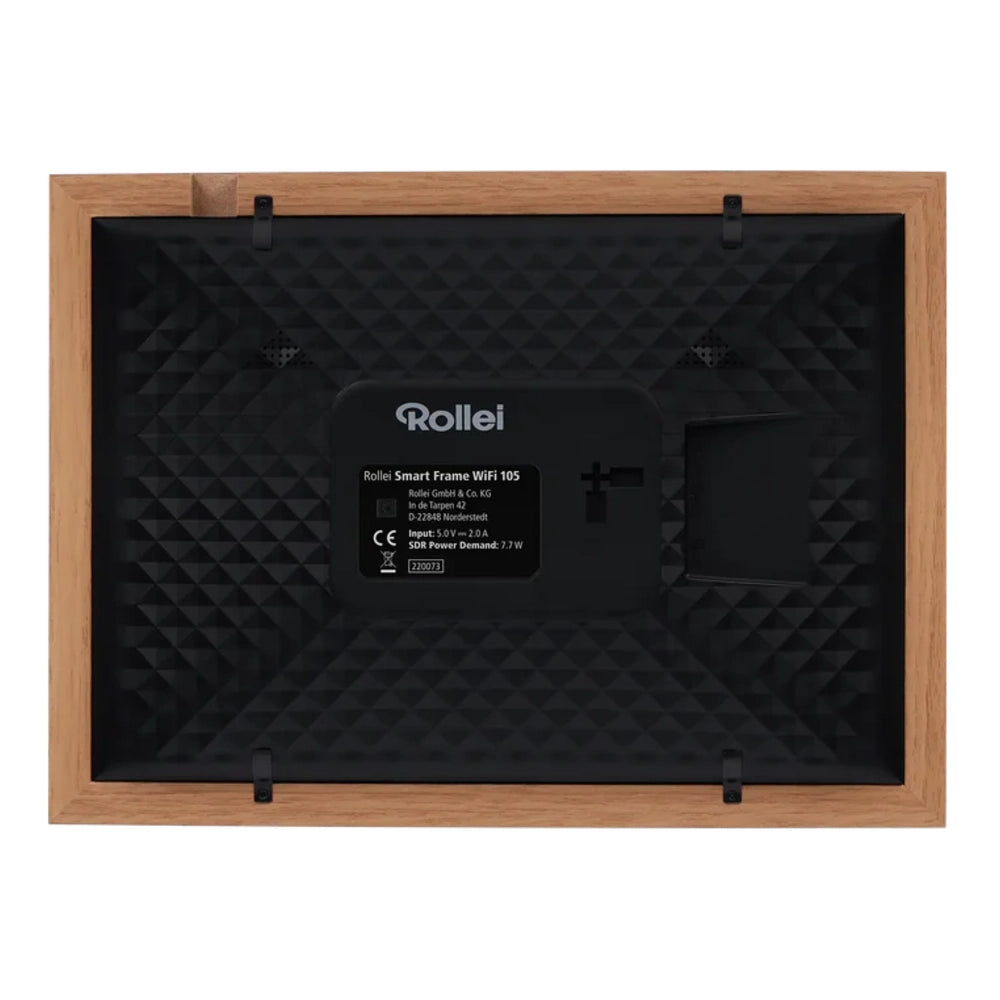 Rollei Smart Frame WiFi 105 Wooden Br
