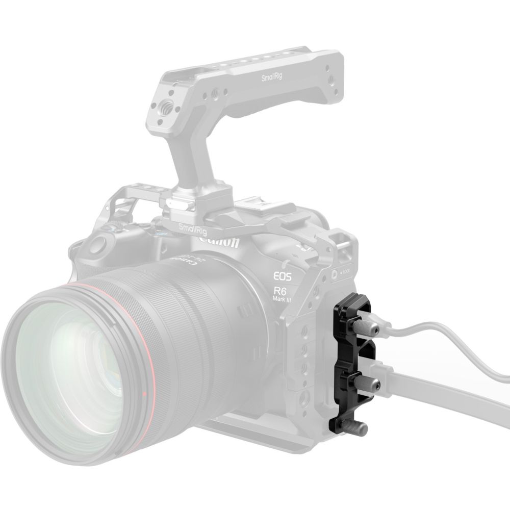 SmallRig 5969 HDMI & USB-C Cable Clamp for Cage for Canon EOS R6 Mark III / R5 Mark II