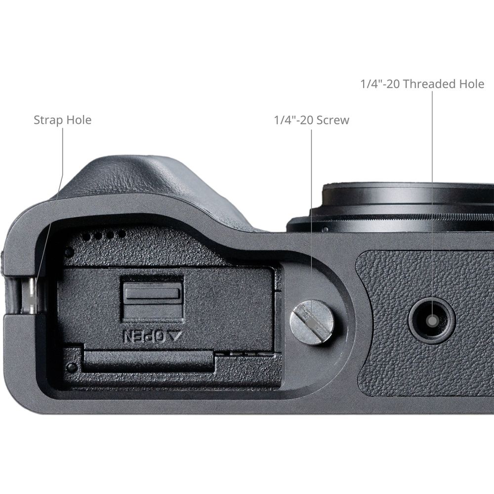 SmallRig 5676 Leather Case Kit for RICOH GR IV / GR III / GR IIIx / GR III HDF / GR IIIx HDF, Black