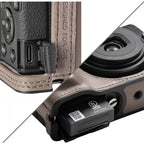 SmallRig 5677 Leather Case Kit for RICOH GR IV / GR III / GR IIIx / GR III HDF / GR IIIx HDF, Grey