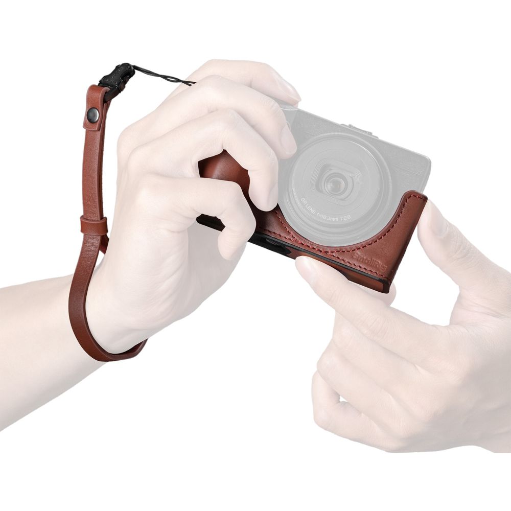 SmallRig 5678 Leather Case Kit for RICOH GR IV / GR III / GR IIIx / GR III HDF / GR IIIx HDF, Red