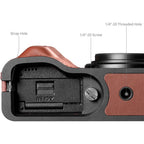 SmallRig 5678 Leather Case Kit for RICOH GR IV / GR III / GR IIIx / GR III HDF / GR IIIx HDF, Red