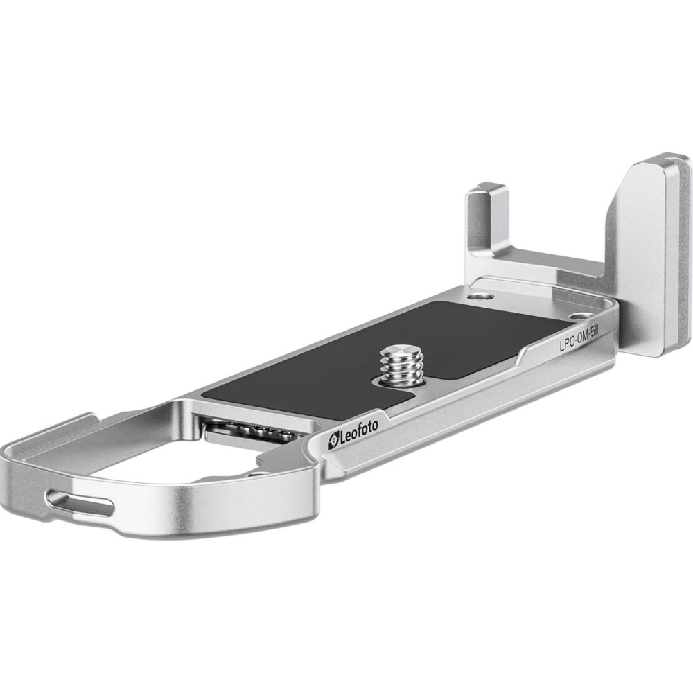 Leofoto L bracket for Olympus OM-5II silver