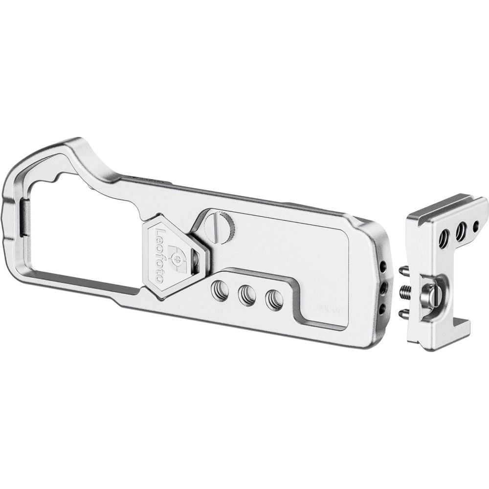 Leofoto L bracket for Olympus OM-5II silver