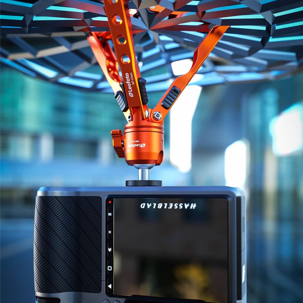 Leofoto MT-03mini table tripod + MBH-20 ballhead (orange)