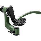 Leofoto PG-3SL Carbon Fiber Gimbal Head with long handle - green