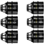 DZOFILM Vespid Prime 2 18/24/35/50/85/105mm T1.9 PL with Case (meter scale)