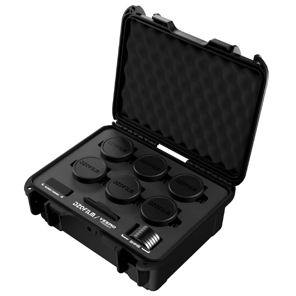 DZOFILM Vespid Prime 2 18/24/35/50/85/105mm T1.9 PL with Case (meter scale)