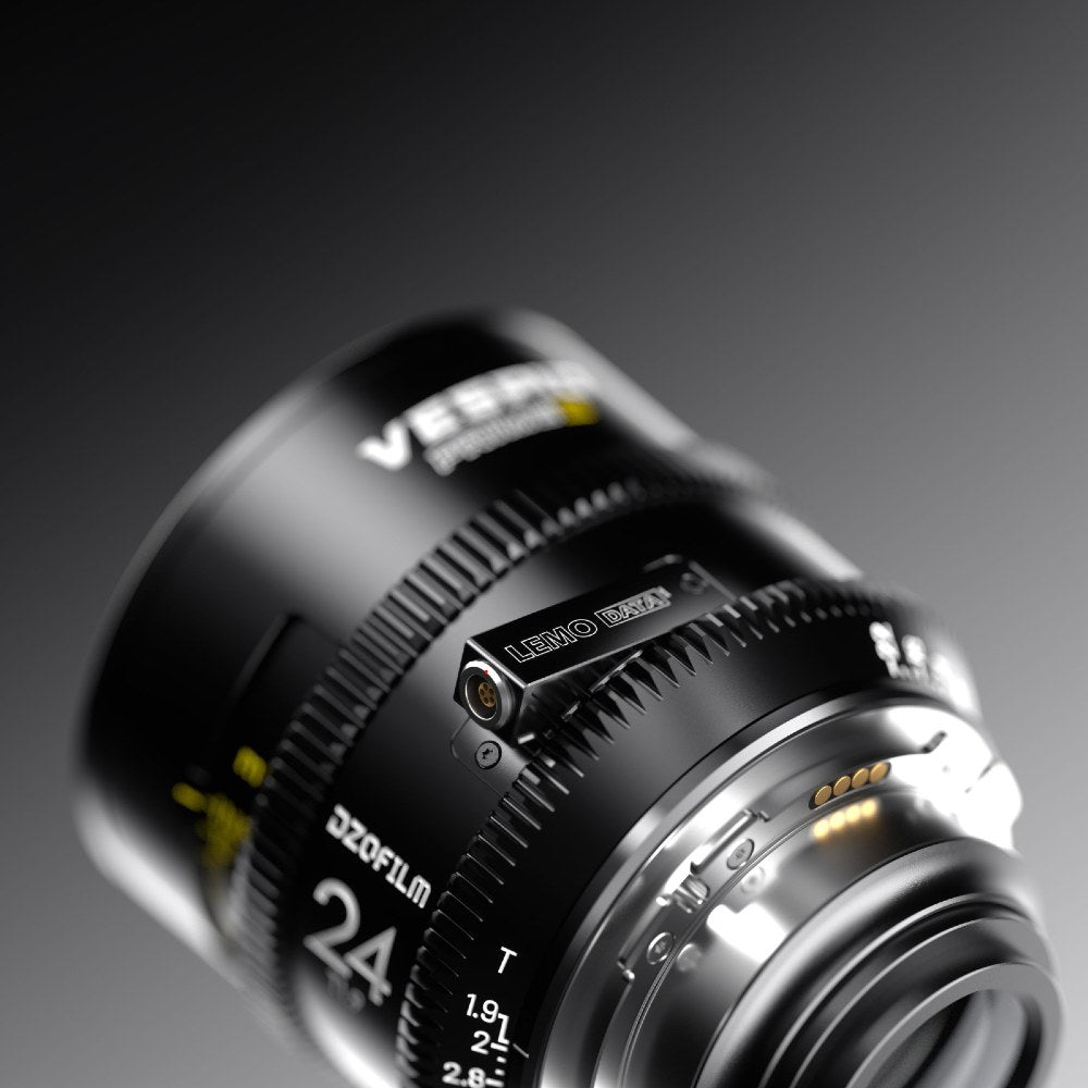 DZOFILM Vespid Prime 2 18/24/35/50/85/105mm T1.9 PL with Case (meter scale)