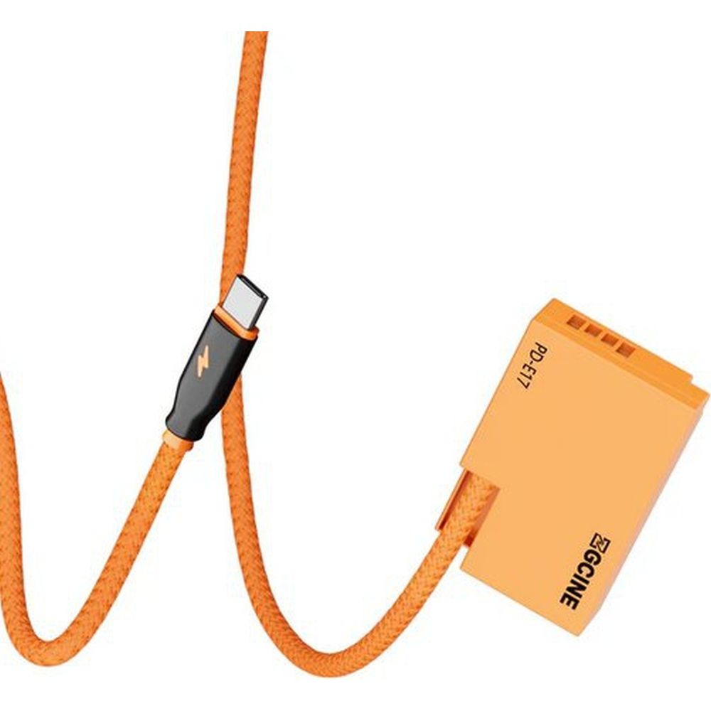 ZGCINE USB-C to LP-E17 Dummy Battery Cable