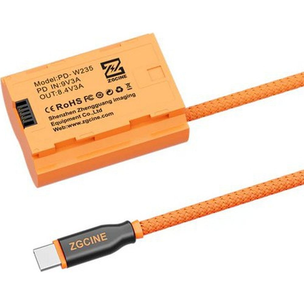 ZGCINE USB-C to W235 Dummy Battery Cable