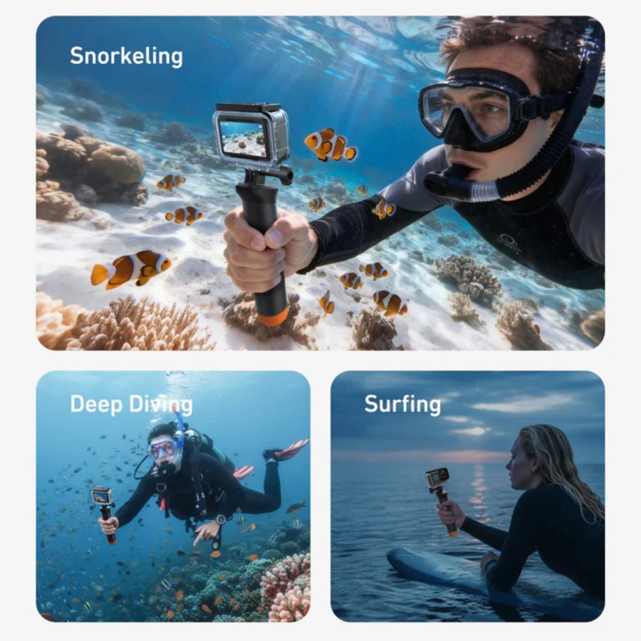 Telesin Waterproof Case for DJI Osmo Action 6