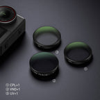 Telesin CPL + UV + VND Filter Kit for DJI Osmo Action 6
