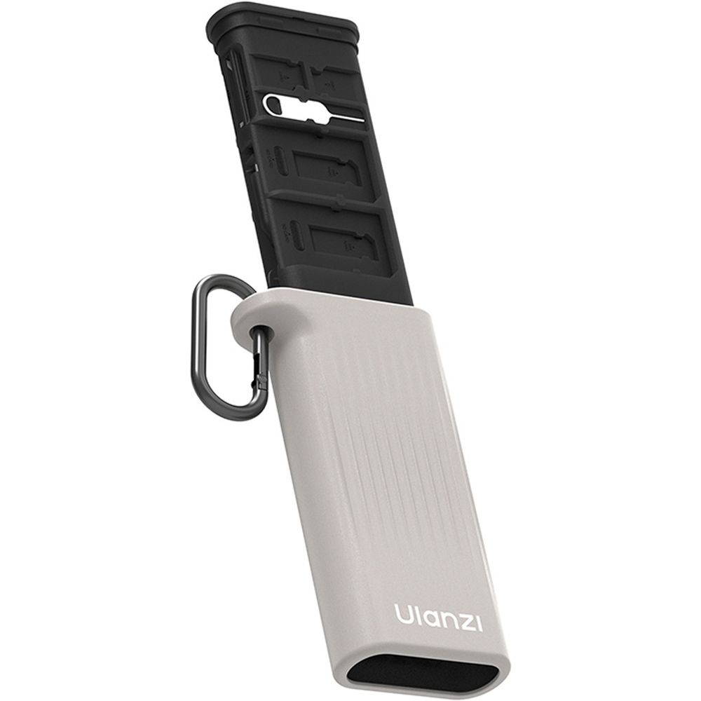 Ulanzi CR2 Card reader Case for SD + Micro-SD + Sim - Gray