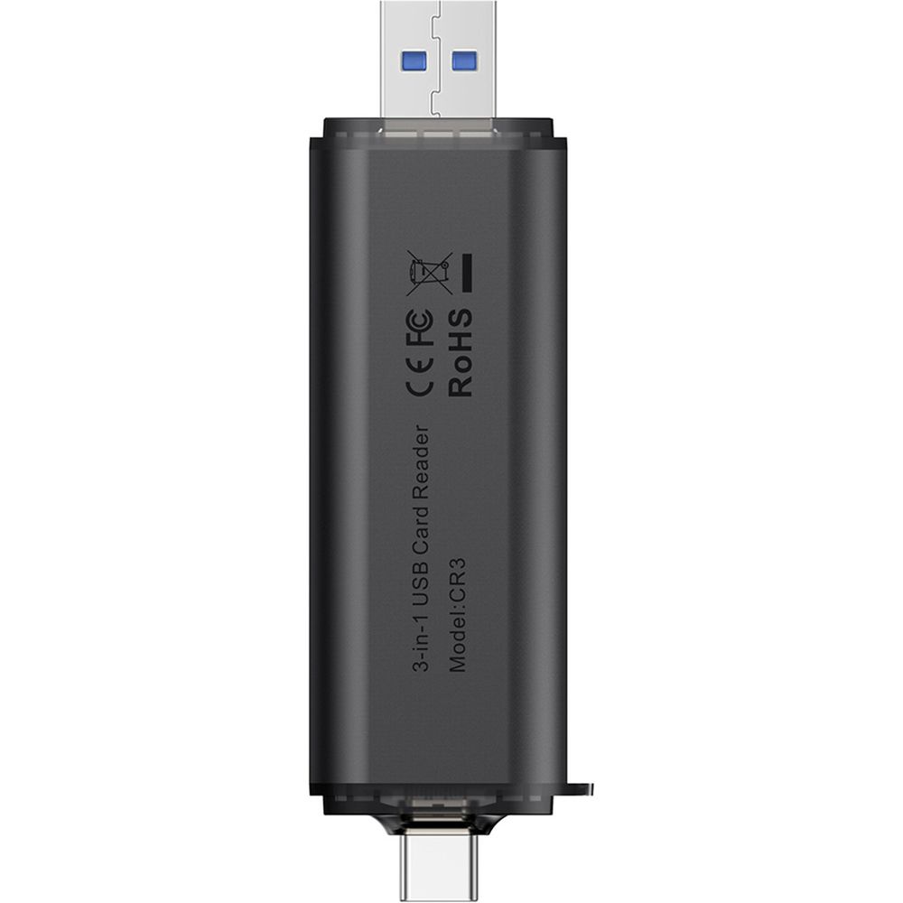 Ulanzi CR3 3-in-1 Card reader 4.0 with USB and USB-C