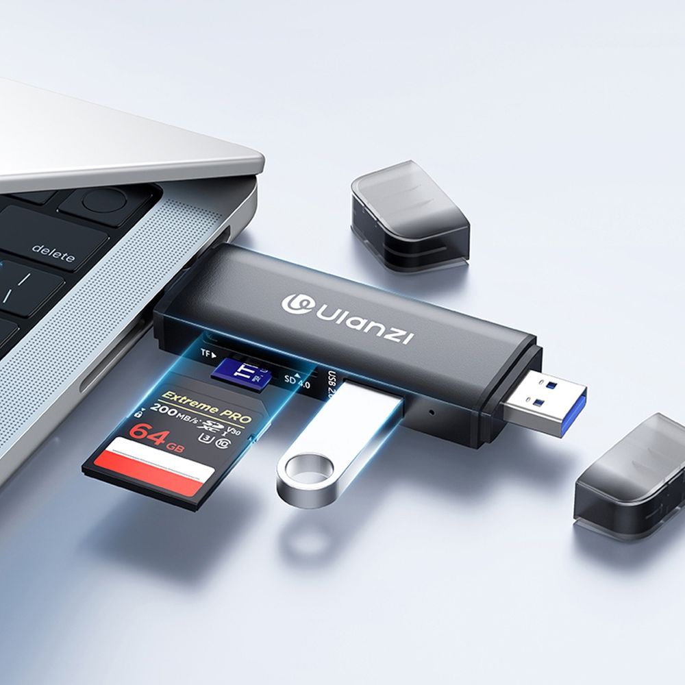 Ulanzi CR3 3-in-1 Card reader 4.0 with USB and USB-C